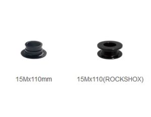 Boost front hub 110x15 Black